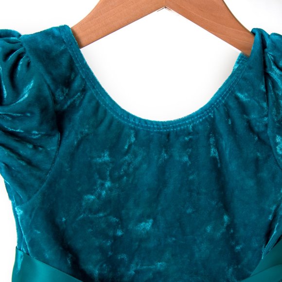 Princess Expressions TealBlue Dress Toddler Size M - Picture 4 of 8